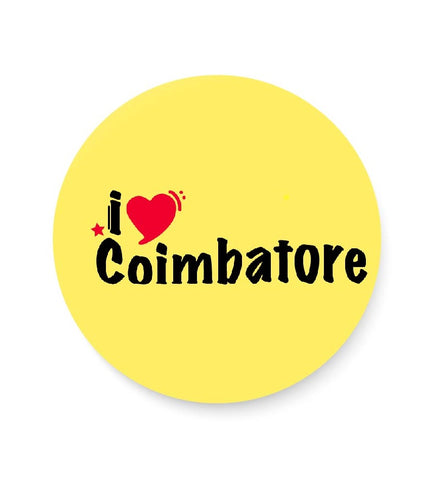 I Love Coimbatore Fridge Magnet