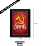 Comrade I CPI I CPM  Revolution I Communist I Wall Poster / Frame