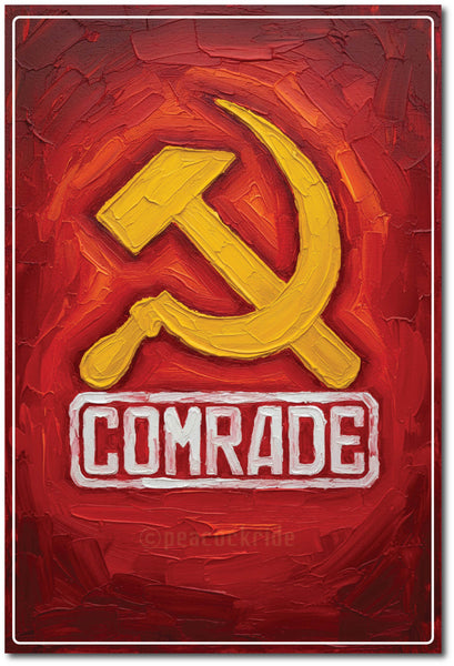 Comrade I CPI I CPM  Revolution I Communist I Wall Poster / Frame