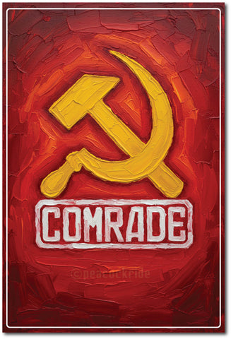 Comrade I CPI I CPM  Revolution I Communist I Wall Poster / Frame