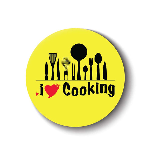 I love Cooking Fridge Magnet