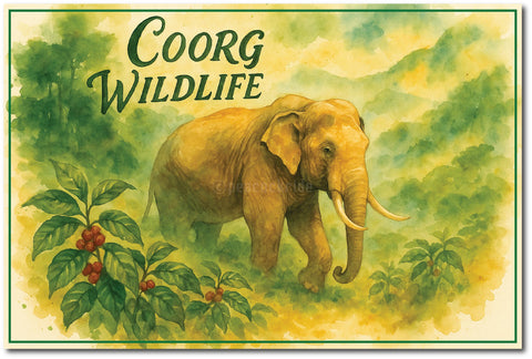 Coorg Wild Life I Save Coorg Wild Life I Save Wild Life I Animal I Forest I Environmental I Karnataka I Wall Poster / Frames