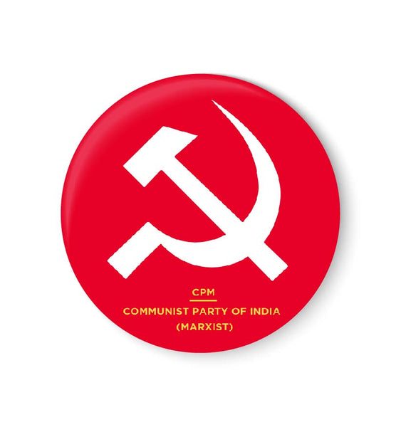Vote for your Party I Communist Party of India (Marxist) Symbol Pin Badge