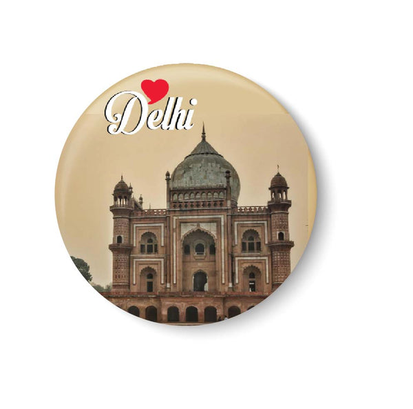 Love Delhi Fridge Magnet