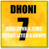 One Upon A Time I Dhoni I CSK I  Farewell  DHONI I Wall Poster / Frames