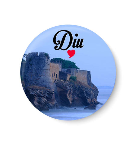 Love Diu Fridge Magnet