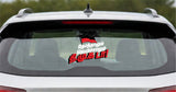 DMK I Thottalum Jayichalum DMK da I MK Stalin I Udhayanidhi I Dravida Munnetra Kazhagam I Car Window Decal