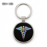 Doctor I Hospital I Clinic I Double Side Metal Key Chain