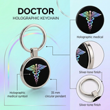 Doctor I Hospital I Clinic I Double Side Metal Key Chain