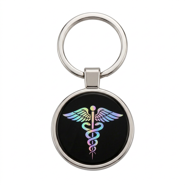 Doctor I Hospital I Clinic I Double Side Metal Key Chain
