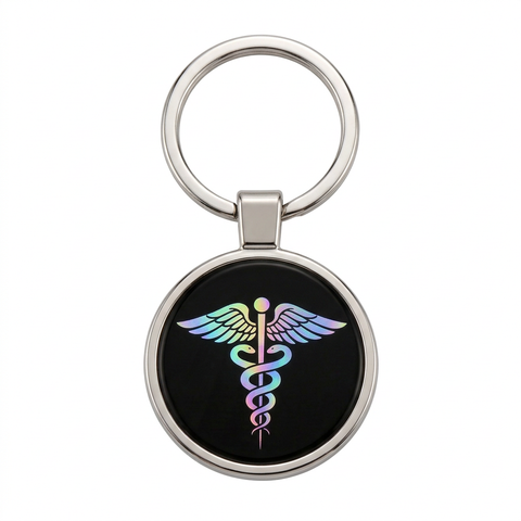 Doctor I Hospital I Clinic I Double Side Metal Key Chain
