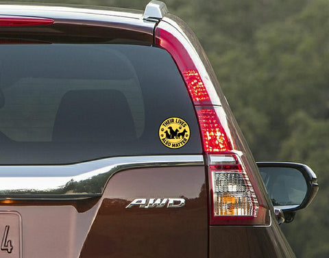 Stray Dogs I Street Dogs I Their Lives also matter I Save stray Dogs I Car Window Decal