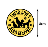Stray Dogs I Street Dogs I Their Lives also matter I Save stray Dogs I Car Window Decal