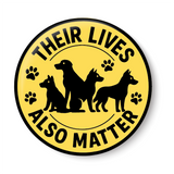 Stray Dogs I Street Dogs I Their Lives also matter I Save stray Dogs I Pin Badge