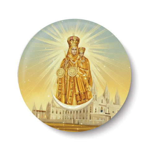 Velankanni Matha I Our Lady of Good Health Pray for us I Velankanni Matha I Jesus Christ I Pin Badge