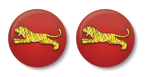 AIFB Party I All India Forward Bloc I Subhas Chandra Bose I Netaji Pin Badge Pack of 2 No's