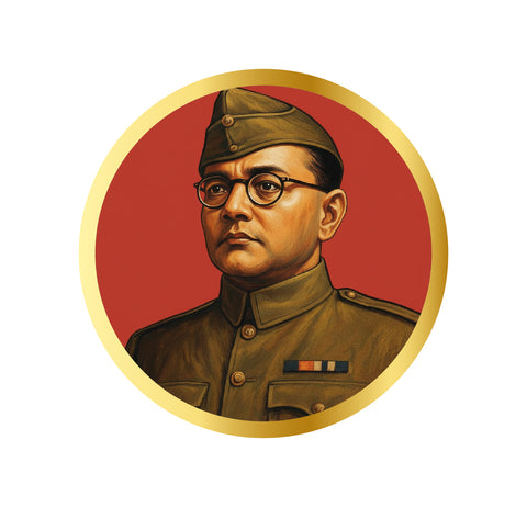 Netaji Subhas Chandra Bose I Nethaji I Leader of INA I Freedom Fighter I Bike Sticker