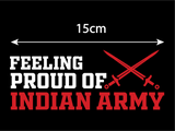 Indian Army I Feeling Proud of Indian Army I Indian Soldiers I Jaihind I India I Bike Sticker