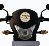 Jesus I Nee Bayapadathe I Isaiah 41:10 I Jesus Christ I Tamil Bible Quote I Bike Sticker