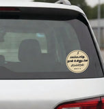 Jesus I Nee Bayapadathe I Isaiah 40:10 I Jesus Christ I Tamil Bible Quote I Car Window Sticker
