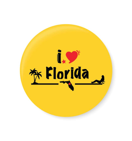 I love Florida I Love with UNITED STATES series I Fridge Magnet