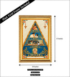 Mother Father Teacher God I Matha Pitha Pita Guru Deivam I Wall Poster / Frames