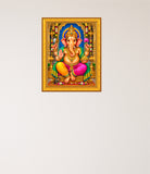 Lord Ganesha I Ganesh I Vinayagar I Ganapati I Pillaiyar I Spiritual I Wall Frame