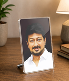 PEACOCKRIDE Udhayanidhi Stalin I MK Stalin I DMK I Table Top Acrylic Photo Frame
