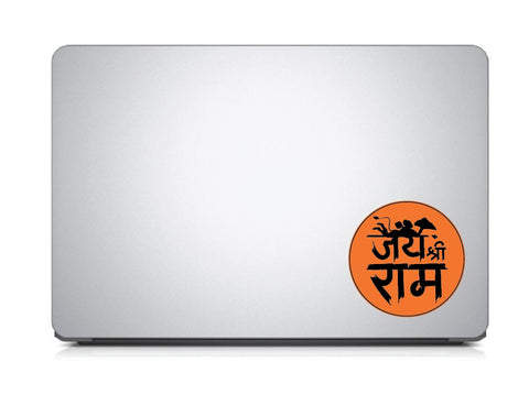 Lord Hanuman I Jai Sri Ram I Hindi Quotes I Laptop Sticker
