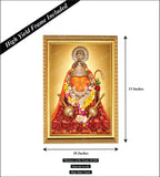 Bageshwar Balaji I Bageshwar Dham Balaji Temple I Lord Hanuman I Balaji Maharaj I Madhya Pradesh I Spiritual I Wall Poster