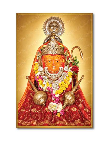 Bageshwar Balaji I Bageshwar Dham Balaji Temple I Lord Hanuman I Balaji Maharaj I Madhya Pradesh I Spiritual I Wall Poster