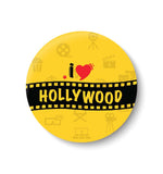 I love Hollywood Fridge Magnet