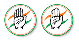 Congress I INC I Sonia Gandhi I Rahul Gandhi I Election Pin Badge Pack of 2 No's