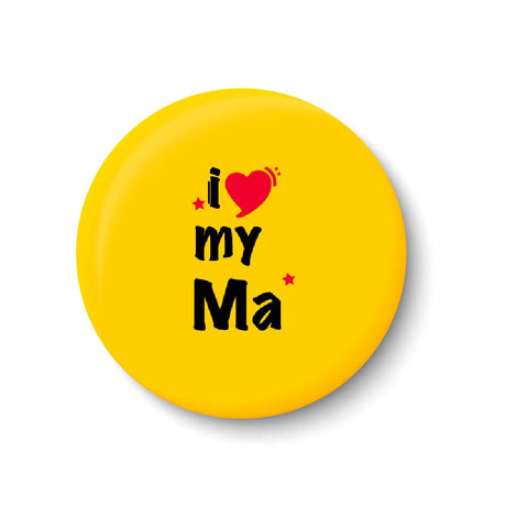 I Love My MA I Mothers Day Gift Fridge Magnet