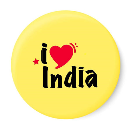 I Love India Fridge Magnet