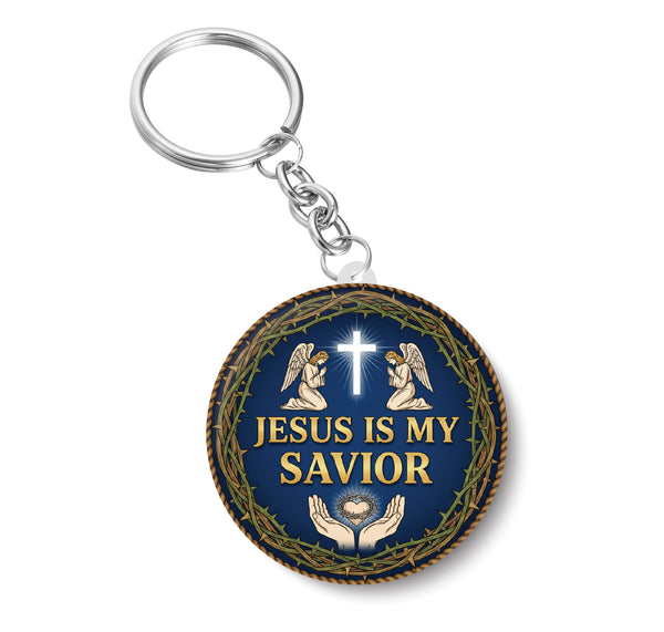 Jesus is My Savior I Jesus Christ I Spiritual I Key Chain