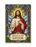 Jesus is My Savior I Jesus Christ Bible I Spiritual I Wall Poster