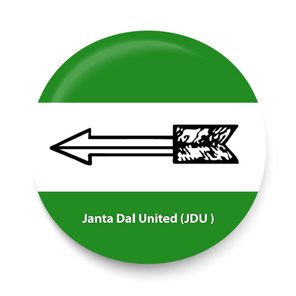 Janata Dal (United) I Nitish Kumar I JDU I Pin Badge