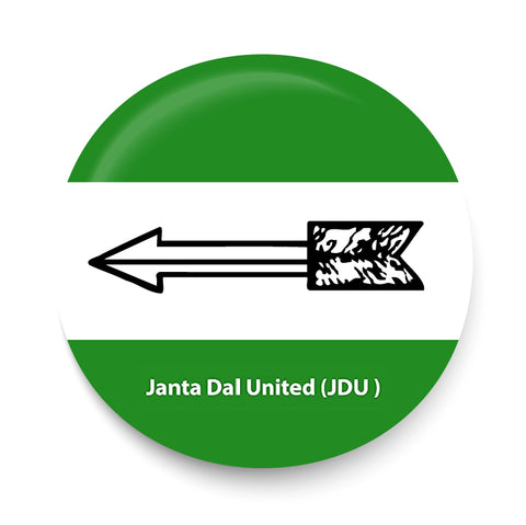 Janata Dal (United) I Nitish Kumar I JDU I Pin Badge
