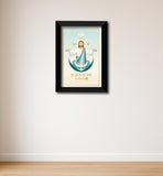 Jesus Christ I Jesus is My Savior I Spiritual I Wall Poster / Frames