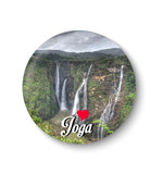 Love Joga Fridge Magnet
