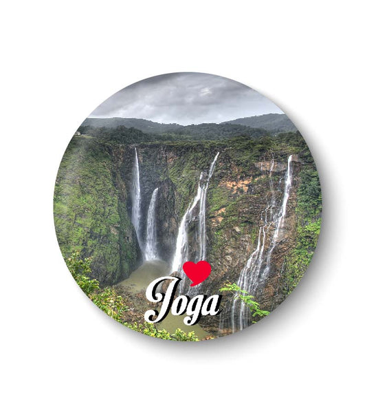 Love Joga Fridge Magnet