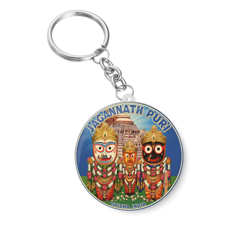 Jai Jagannath I Puri Jagannatha Temple I Odisha I Key Chain
