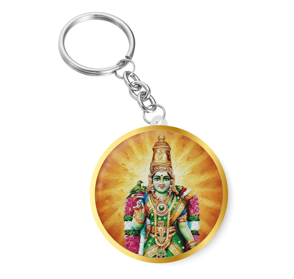 Madurai Meenakshi Amman I Meenakshi I Spiritual I Key Chain