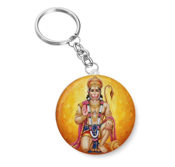 Hanuman I Jai Bajrang Bali I Anjaneya I Jai Shree Ram I Ram Sita I Ayodhya I Key Chain
