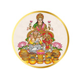 Lord Kubera Lakshmi I Kuber Ashtalakshmi Dhanprapti I Goddess of Wealth I Bike Sticker