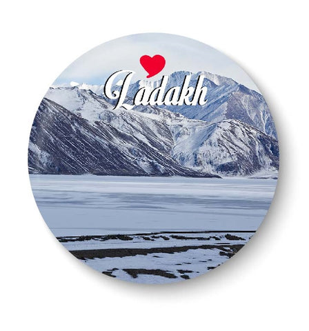 Love Ladakh Fridge Magnet