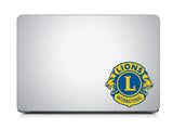 Lion's Club Laptop Sticker