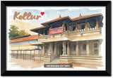 Love Kollur Sri Mookambika Devi Temple I Sri Mookambika Devi I Karnataka I Spiritual I Wall Poster / Frames