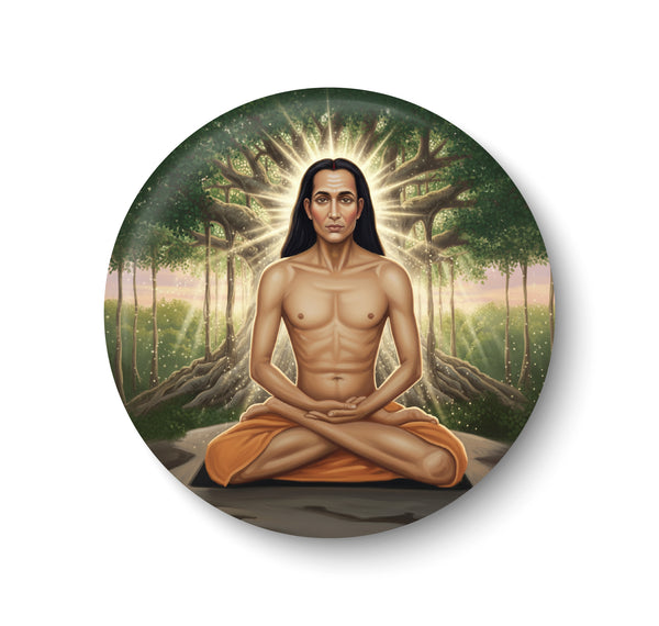 Mahavatar Babaji I Yogi Babaji I Yoga I Pin Badge
